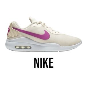 NIKE Air Max Oketo Marathon Runners | White/Purple | Women’s 8